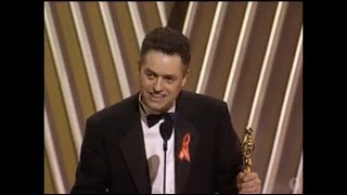 Jonathan Demme Wins Best Directing 1992 Oscars