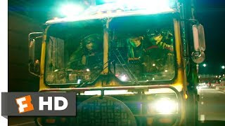 Teenage Mutant Ninja Turtles 2 2016  Turtle Tactical Truck Scene 210  Movie