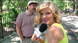 Arden Myrin convinces mustachioed stranger to take her home  Take Me Home video