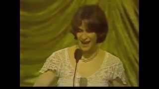 Amanda Plummer wins 1982 Tony Award for Best Featured Actress in a Play