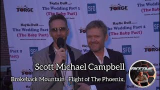 Todd interviews Scott Michael Campbell at The Wedding Pact 2 Worldwide Red Carpet Movie Premiere