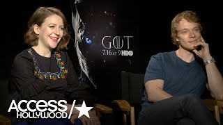 Game Of Thrones Gemma Whelan  Alfie Allen On The Emotions Of Yara  Theons S6 Reunion