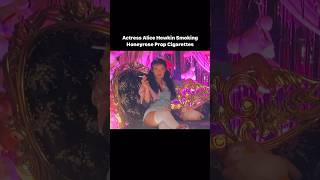 Actress Alice Hewkin Smoking Honeyrose Prop Cigarettes thebrotherssun herbalcigarettes netflix