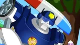 DC Douglas as Chase in Transformers Rescue Bots Season 2 Highlights