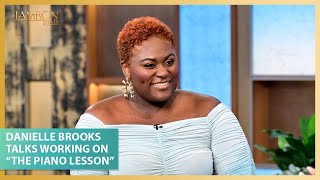Danielle Brooks Talks Working On The Piano Lesson  Viral The Color Purple Callback