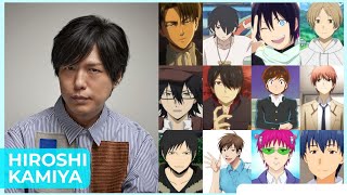 Hiroshi Kamiya   Top Same Voice Characters Roles