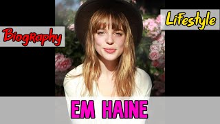 Em Haine Canadian Actress Biography  Lifestyle