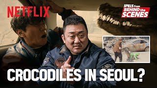 Don Lee spills the tea fake crocodile Lee Junyoung  more in Badland Hunters  Netflix ENG