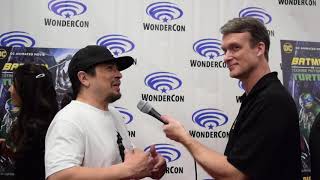 Andrew Kishino Interview for Batman vs TMNT at WonderCon