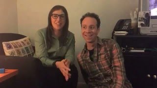 3 Questions with Kevin Sussman  Mayim Bialik