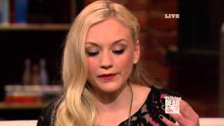 Emily Kinney on The Talking Dead after Beths Death part 1