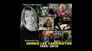 Today In Nerd History 1214 Debbie Lee Carrington shorts