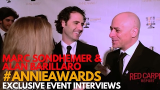 Marc Sondheimer  Alan Barillaro Piper interviewed at the 44th Annual Annie Awards ANNIEAwards