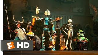 Robots 23 Movie CLIP  Charge 2005 HD
