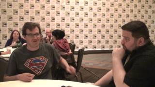 SUPERGIRL interview with writerproducer Andrew Kreisberg at San Diego ComicCon 2015