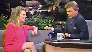 Murphy Brown cast interview on The Pat Sajack Show1989 Candice Bergen Faith Ford Joe Regalbuto