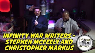 Infinity War Writers  Stephen McFeely and Christopher Markus
