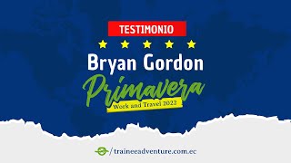 Bryan Gordon Testimonio  WAT Spring 2022 