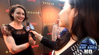 Hilarious Tuppence Middleton Interview Sense8 San Francisco Premiere