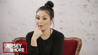 Jersey Shore Cast Reacts To JWOWWs OG Casting Tape  Jersey Shore Family Vacation  MTV