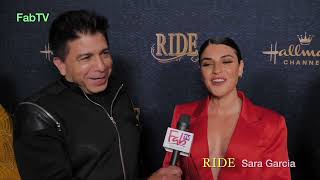Sara Garcia arrives Looking Fabulous at The Los Angeles Premiere of RIDE