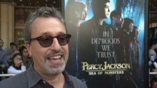 Percy Jackson Sea of Monster Producer Michael Barnathan Premiere Interview  ScreenSlam