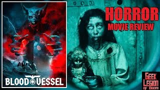 BLOOD VESSEL  2019 Nathan Phillips  World War II Vampire Horror Movie Review