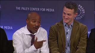 The Wires Sgt Carver Seth Gilliam doing an impersonation of Sgt Herc HILARIOUS