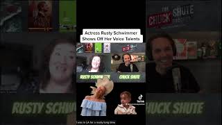 Actress Rusty Schwimmer Shows Off Her Voice Talent