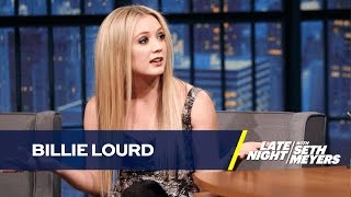 Billie Lourds Grandma Debbie Reynolds Tried to Scare Her from Acting
