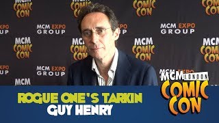 Rogue Ones Tarkin Guy Henry Press Interview From MCM Comic Con London  May 2017