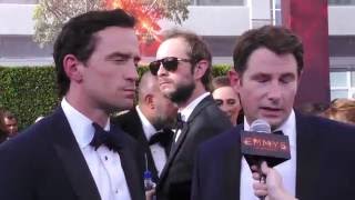 Nathan Darrow  Derek Cecil on House of Cards and their political outlook  2016 Primetime Emmys