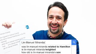 LinManuel Miranda Answers the Webs Most Searched Questions  WIRED