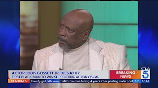 Louis Gossett Jr first Black man to win supporting actor Oscar dies at 87