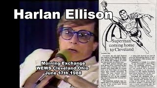 Harlan Ellison on Superman creators Jerry Siegel  Joe Shuster  Morning Exchange Cleveland 61788