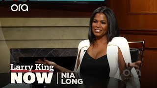 Hes really not too young Nia Long responds to J Cole lyrics  Larry King Now  OraTV