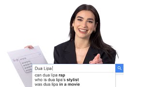 Dua Lipa Answers the Webs Most Searched Questions  WIRED