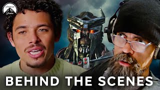 Transformers Rise of the Beasts  Behind The Scenes With Anthony Ramos  Peter Dinklage  Paramount