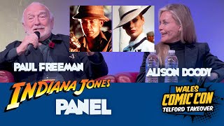 Indiana Jones Panel  Paul Freeman  Alison Doody  Wales Comic Con November 2023