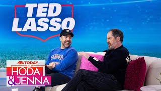 Jason Sudeikis Brendan Hunt talk Ted Lasso friendship cats