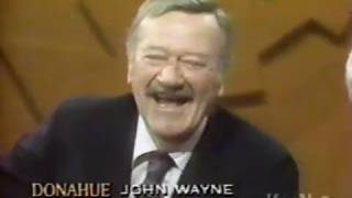 Phil Donahue interviews John Wayne 1976