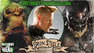 Brian Steele of Hellboy  Predators interview from Without Your Head Horror Podcast