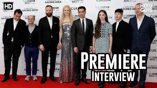Producer Andrew Lowe  The Killing of a Sacred Deer Premiere Interviews  LFF 2017