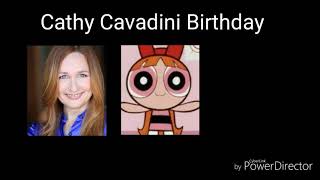 Cathy Cavadini Birthday