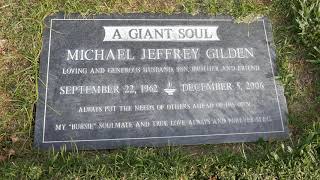 Actor Michael Gilden Eden Memorial Park Cemetery Los Angeles California USA December 6 2020