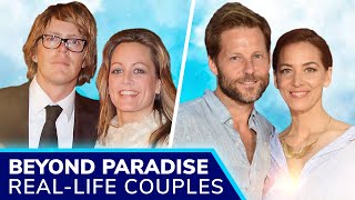 BEYOND PARADISE Actors RealLife Partners  Kris Marshall Sally Bretton Jamie Bamber  more