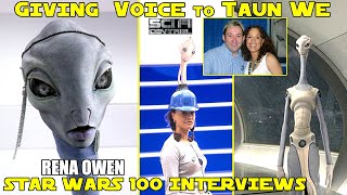 RENA OWEN Interview Acting with Ewan McGregor  Star Wars 100 Interviews