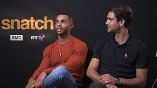 Luke Pasqualino  Lucien Laviscount Talk Snatch Season 1