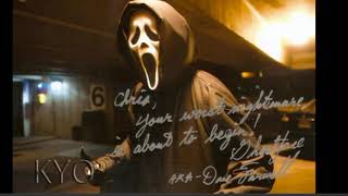 Dane Farwell as Ghostface before Scream 4 coming
