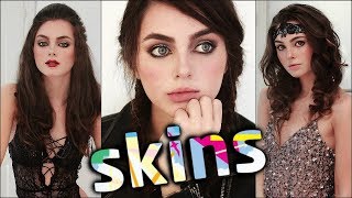 effy stonem SKINS hairstyles  kaya scodelario tutorial